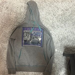 UNITED COLOR OF BENETTON Hoodie with printed design